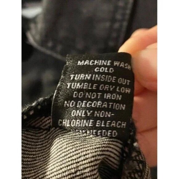 Interactive Introverts Denim Jacket Dan & Phil 2018 World Tour Sz S Black - Picture 6 of 6